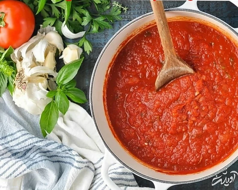 طرز تهیه کنسرو گوجه فرنگی در منزل کنسرو گوجه فرنگی